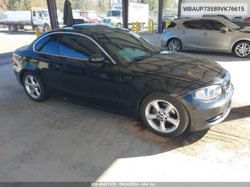 WBAUP73589VK76615 2009 BMW 128I