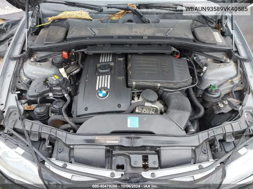 WBAUN93589VK40585 2009 BMW 135 I