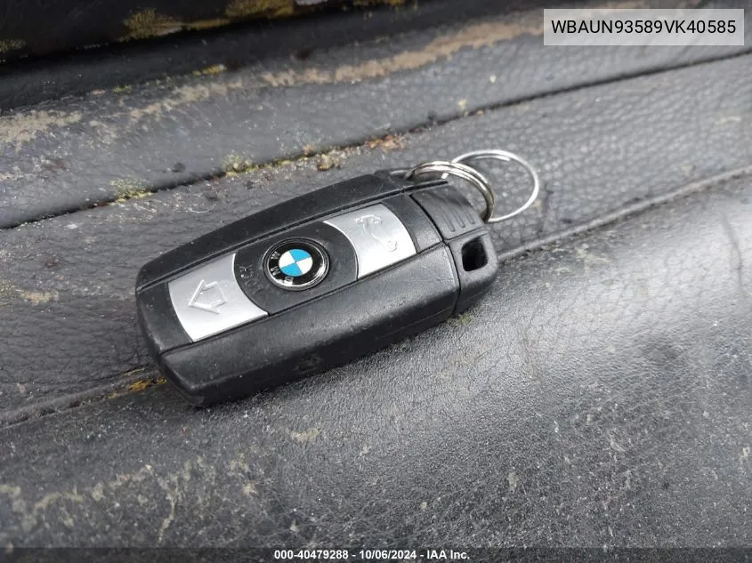 WBAUN93589VK40585 2009 BMW 135 I