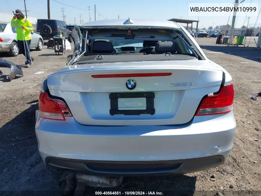 2011 BMW 135 I VIN: WBAUC9C54BVM10999 Lot: 40564851