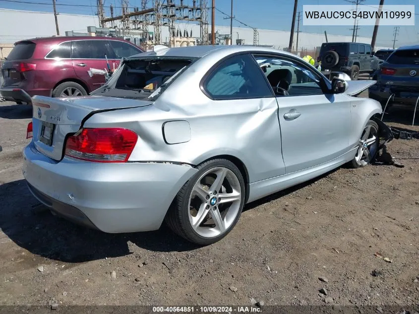 2011 BMW 135 I VIN: WBAUC9C54BVM10999 Lot: 40564851