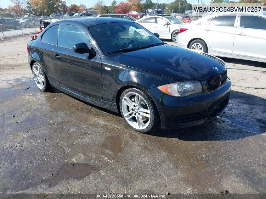 2011 BMW 135I VIN: WBAUC9C54BVM10257 Lot: 40725558