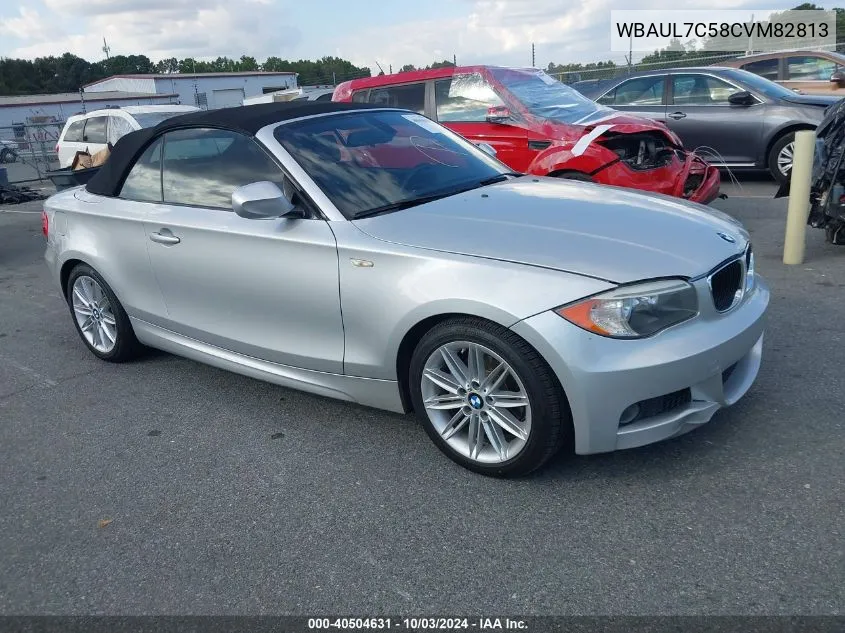 2012 BMW 128I VIN: WBAUL7C58CVM82813 Lot: 40504631