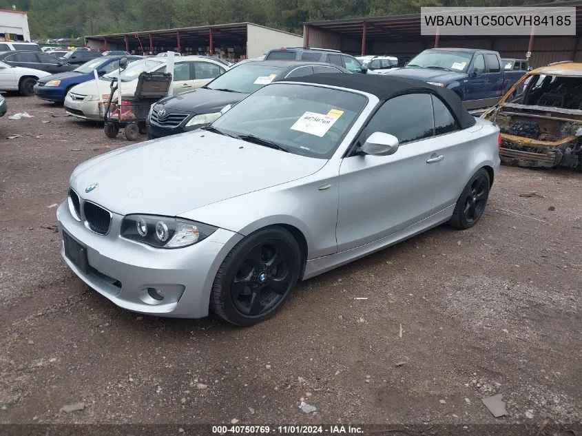 2012 BMW 128I VIN: WBAUN1C50CVH84185 Lot: 40750769