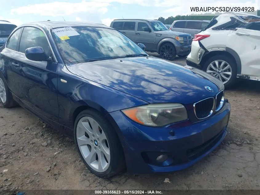 WBAUP9C53DVS94928 2013 BMW 128I