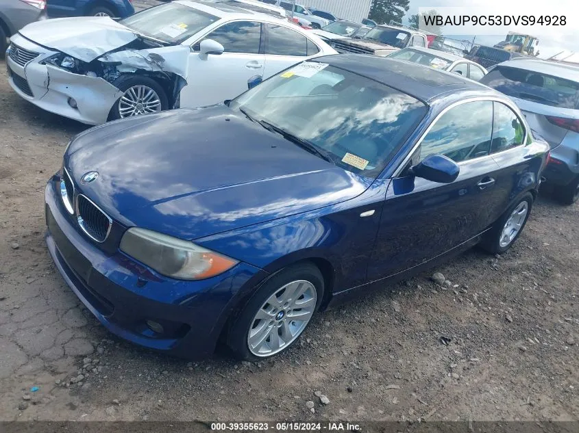 WBAUP9C53DVS94928 2013 BMW 128I