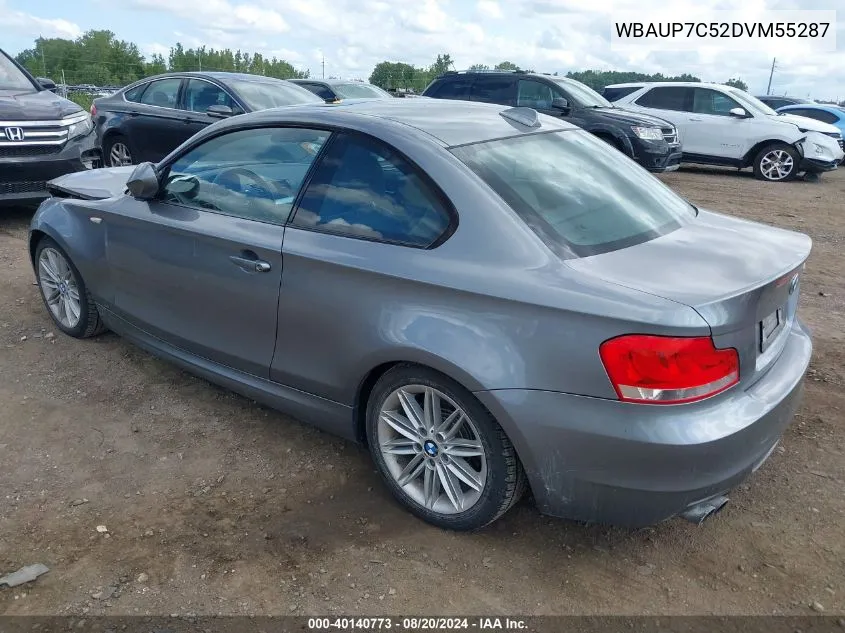 WBAUP7C52DVM55287 2013 BMW 128I I