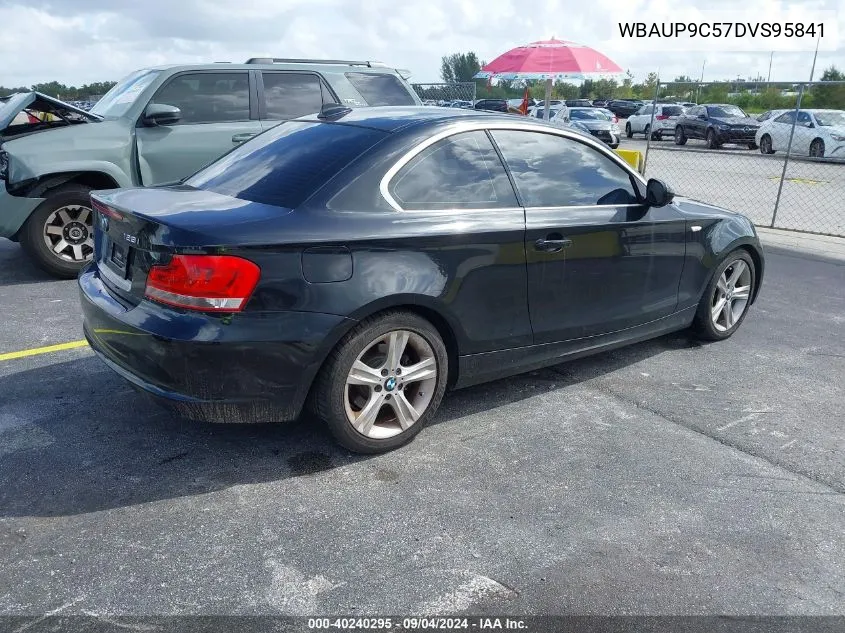 WBAUP9C57DVS95841 2013 BMW 128 I