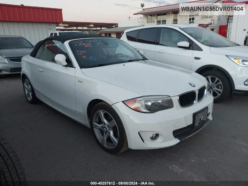 2013 BMW 128I VIN: WBAUN1C55DVR01404 Lot: 40257612