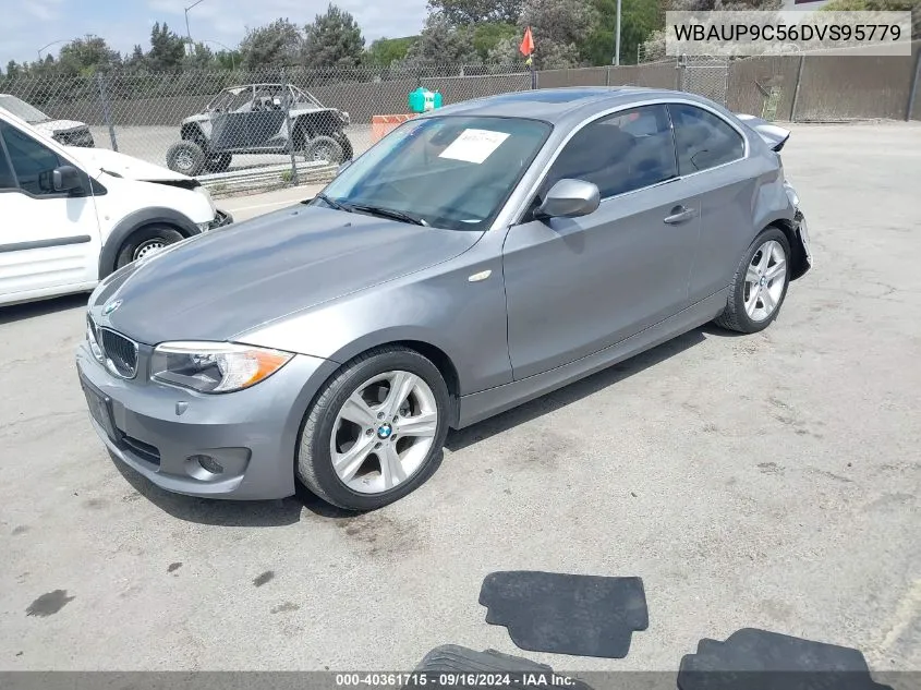 2013 BMW 128I VIN: WBAUP9C56DVS95779 Lot: 40361715