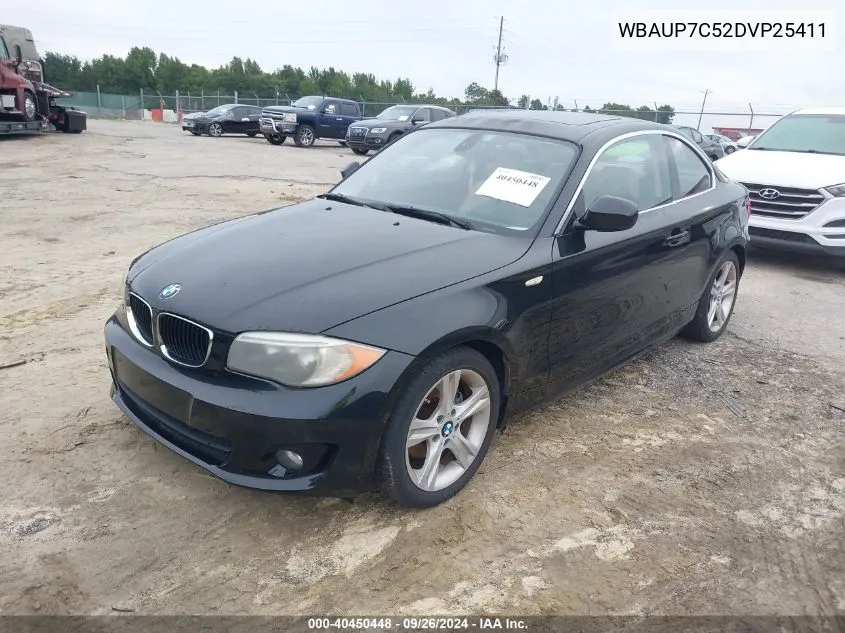 WBAUP7C52DVP25411 2013 BMW 128I I