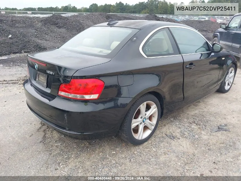 WBAUP7C52DVP25411 2013 BMW 128I I