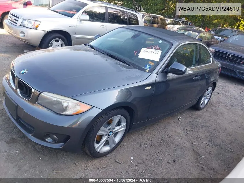 2013 BMW 128I VIN: WBAUP7C5XDVP24619 Lot: 40537594