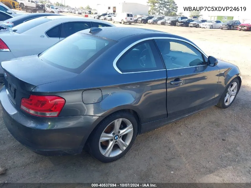 WBAUP7C5XDVP24619 2013 BMW 128I