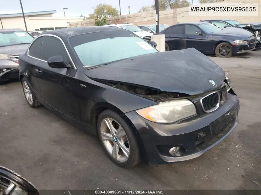 2013 BMW 128I VIN: WBAUP9C5XDVS95655 Lot: 40809631