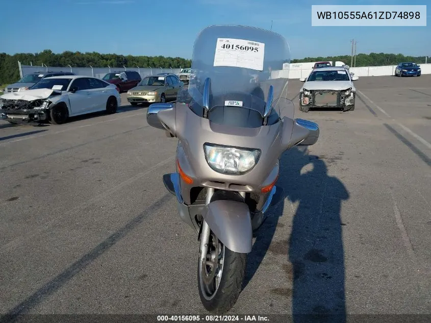 2001 BMW K1200 Lt VIN: WB10555A61ZD74898 Lot: 40156095