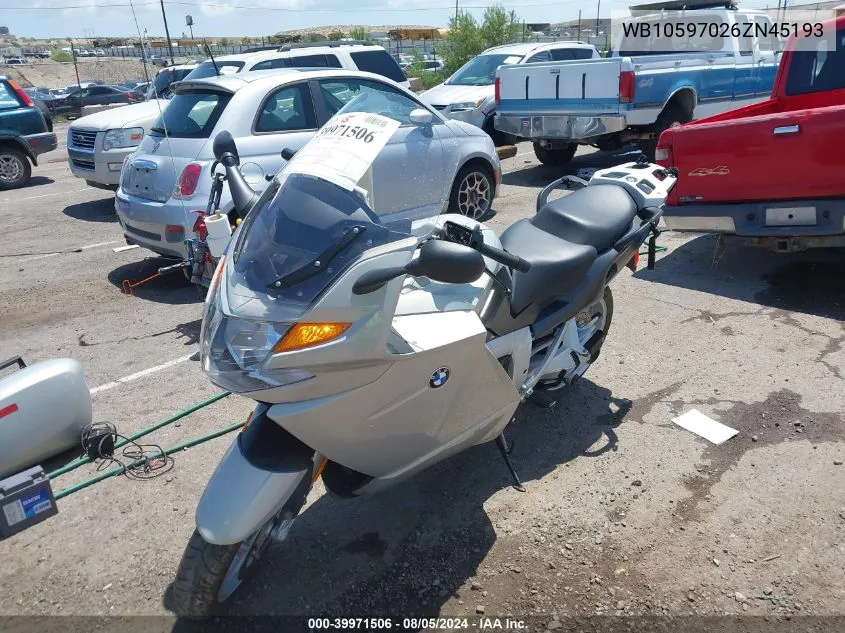 WB10597026ZN45193 2006 BMW K1200 Gt