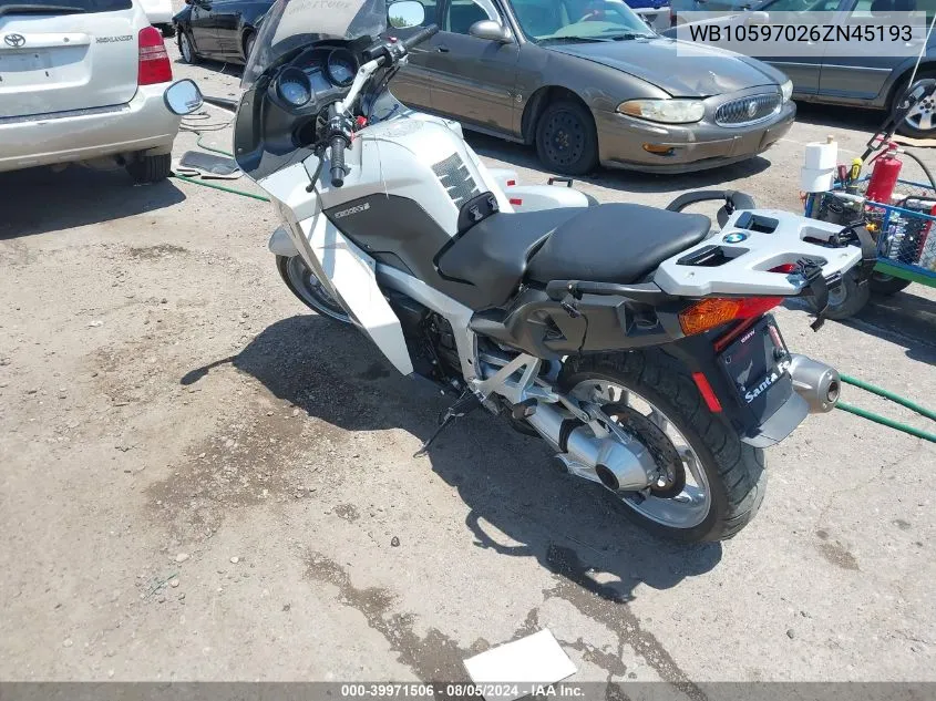 WB10597026ZN45193 2006 BMW K1200 Gt