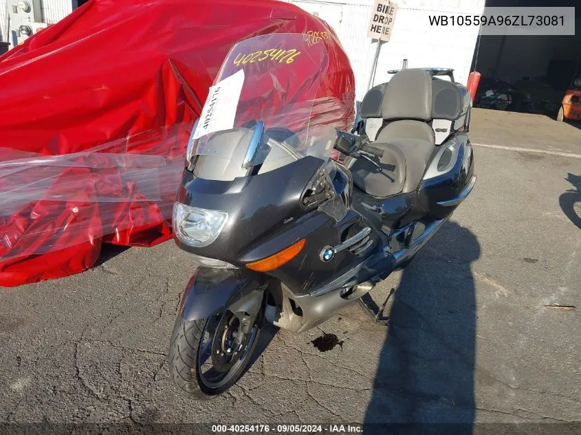 2006 BMW K1200 Lt VIN: WB10559A96ZL73081 Lot: 40254176