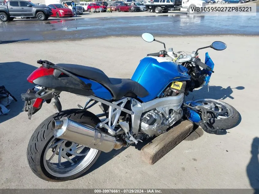 WB10595027ZP85221 2007 BMW K1200 Rs