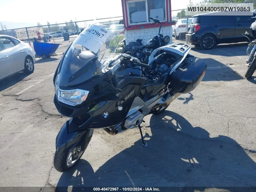 2011 BMW R1200 Rt VIN: WB1044005BZW19863 Lot: 40472967