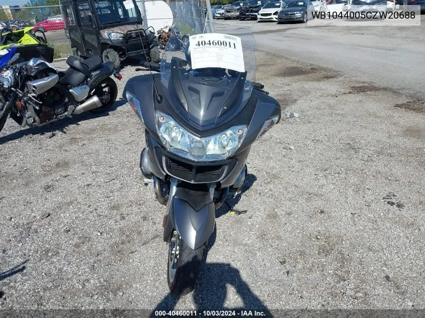 WB1044005CZW20688 2012 BMW R1200 Rt