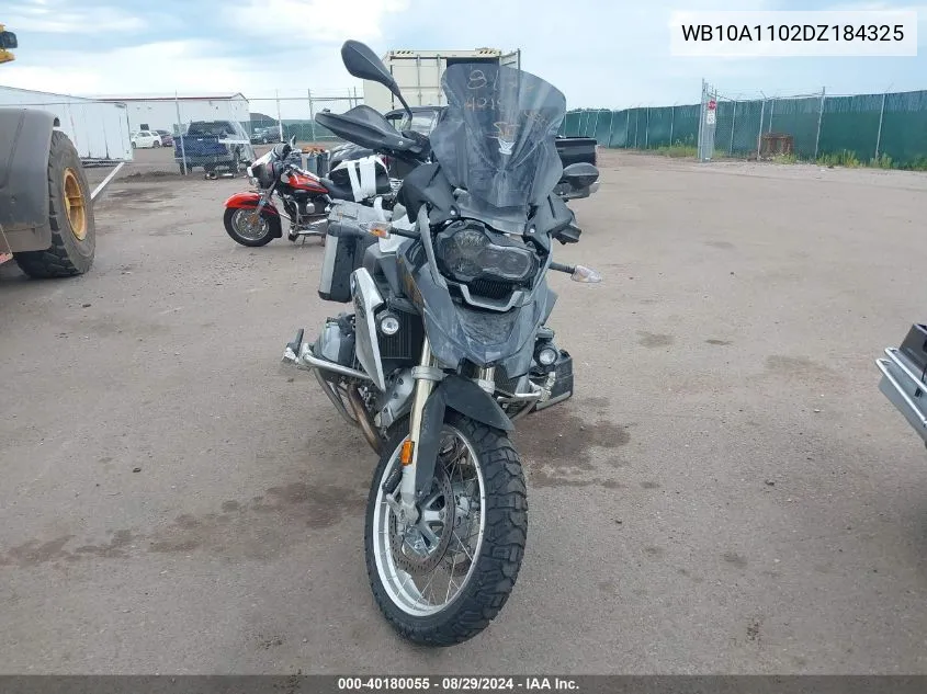 WB10A1102DZ184325 2013 BMW R1200 Gs