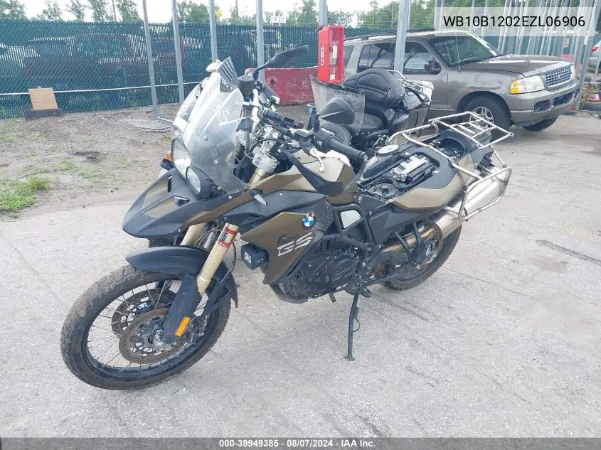 WB10B1202EZL06906 2014 BMW F800 Gs