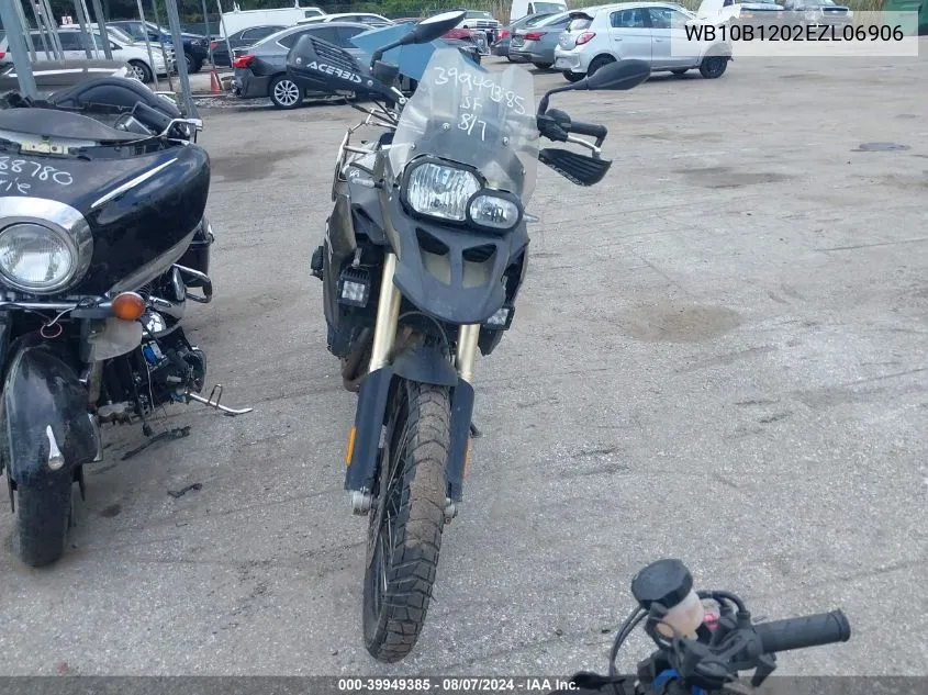 WB10B1202EZL06906 2014 BMW F800 Gs