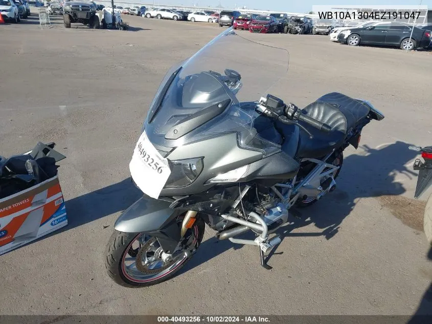 2014 BMW R1200 Rt VIN: WB10A1304EZ191047 Lot: 40493256