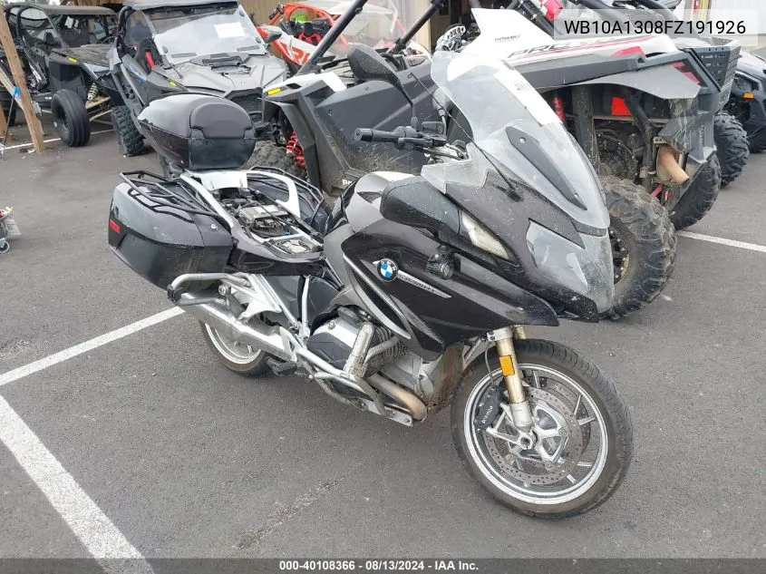 WB10A1308FZ191926 2015 BMW R1200 Rt