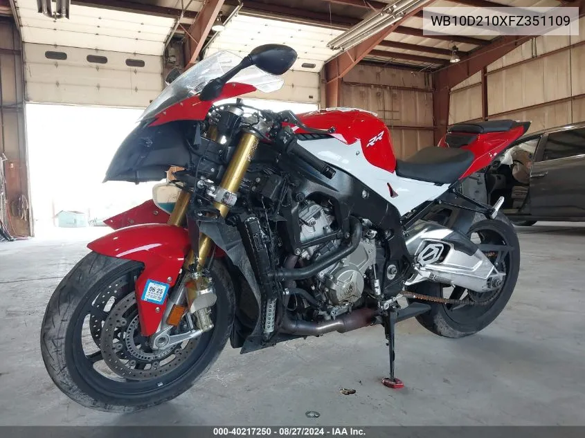 WB10D210XFZ351109 2015 BMW S 1000 Rr