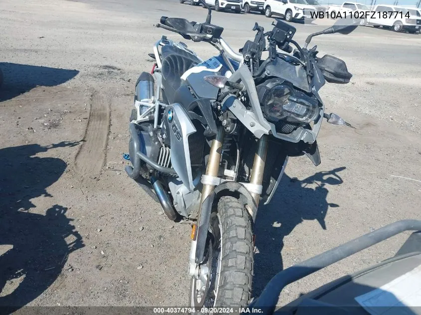 WB10A1102FZ187714 2015 BMW R1200 Gs