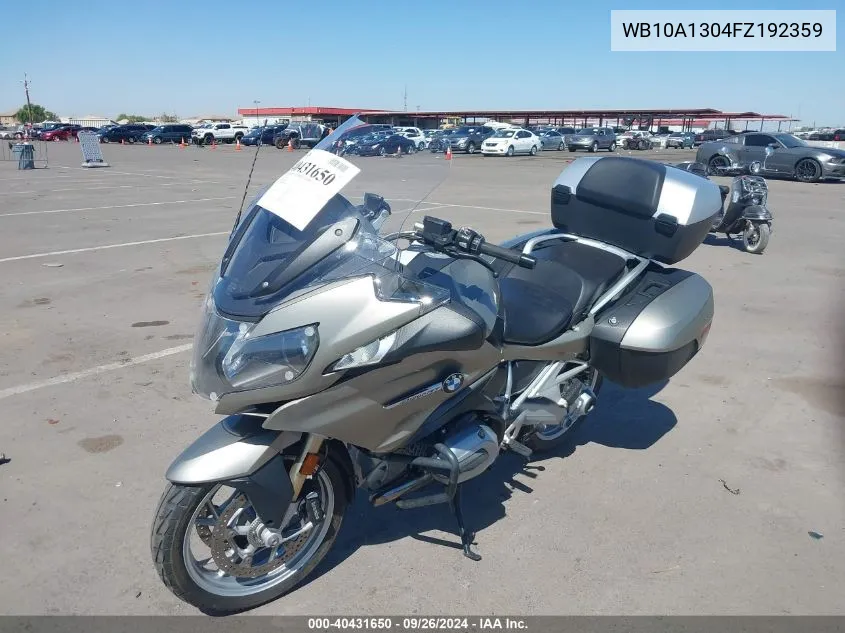 WB10A1304FZ192359 2015 BMW R1200 Rt