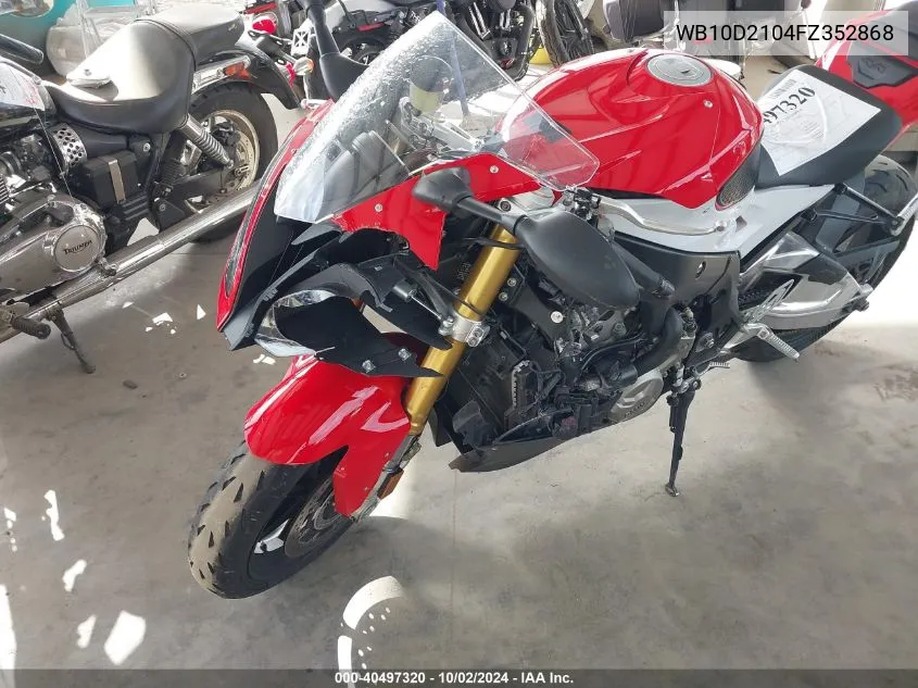 WB10D2104FZ352868 2015 BMW S 1000 Rr