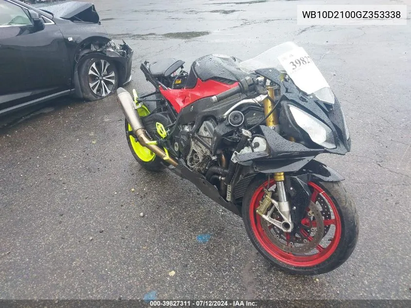 WB10D2100GZ353338 2016 BMW S 1000 Rr