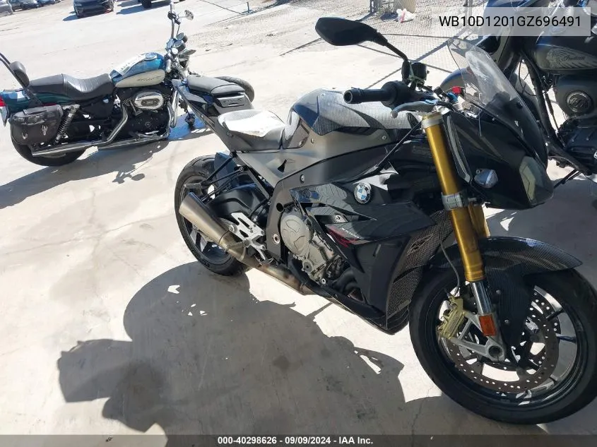 2016 BMW S 1000 R VIN: WB10D1201GZ696491 Lot: 40298626