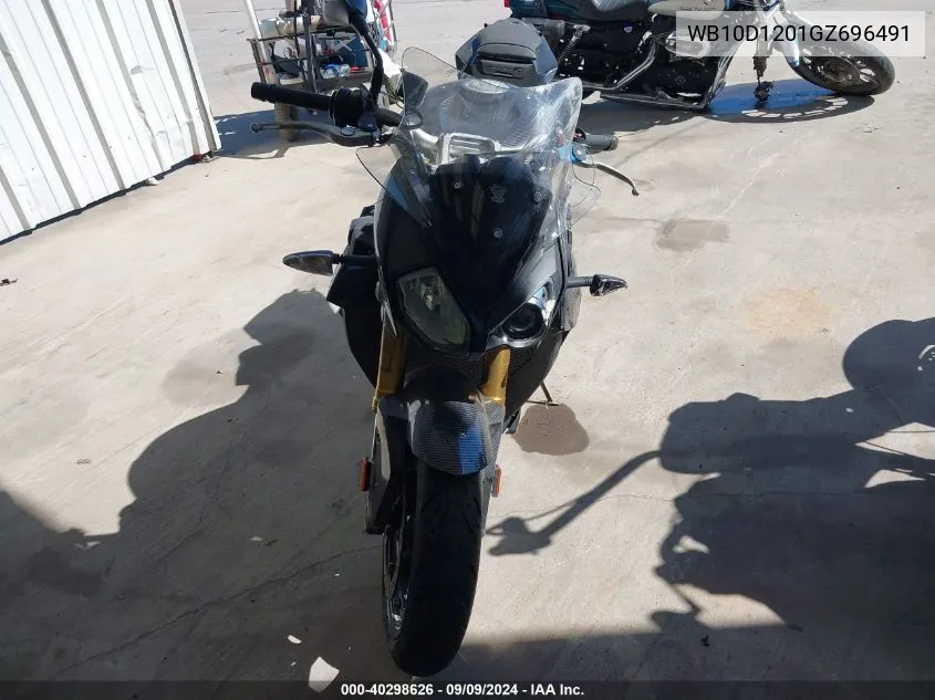 2016 BMW S 1000 R VIN: WB10D1201GZ696491 Lot: 40298626