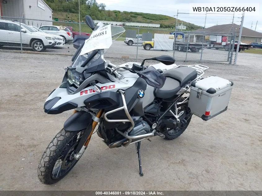 WB10A1205GZ666404 2016 BMW R1200 Gs Adventure