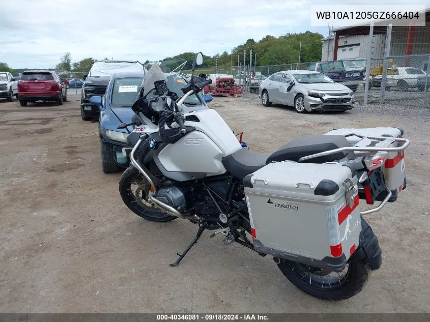 WB10A1205GZ666404 2016 BMW R1200 Gs Adventure