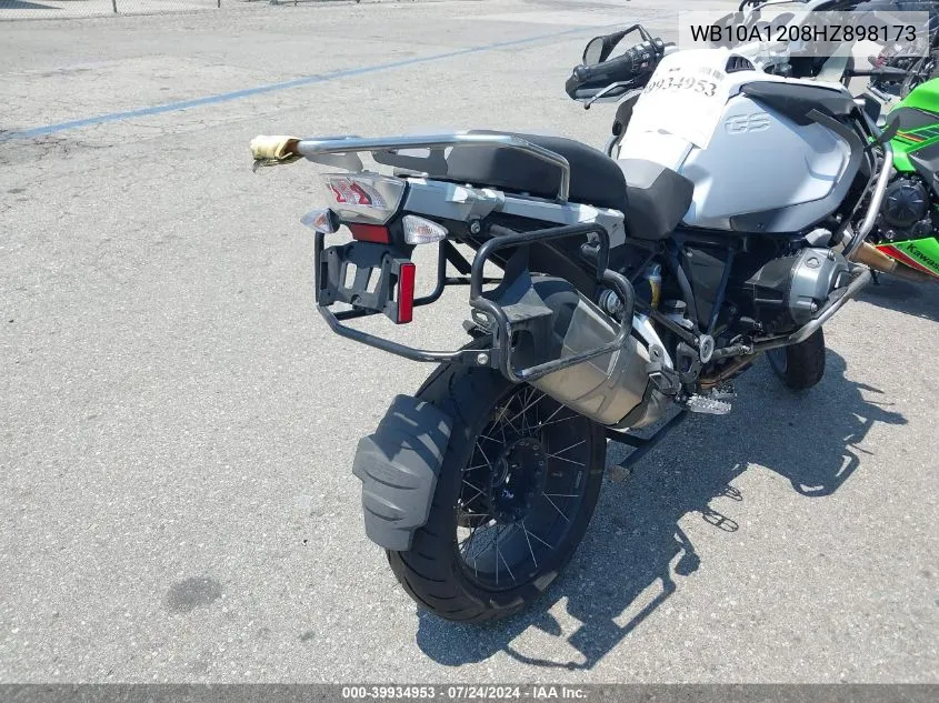 WB10A1208HZ898173 2017 BMW R1200 Gs Adventure