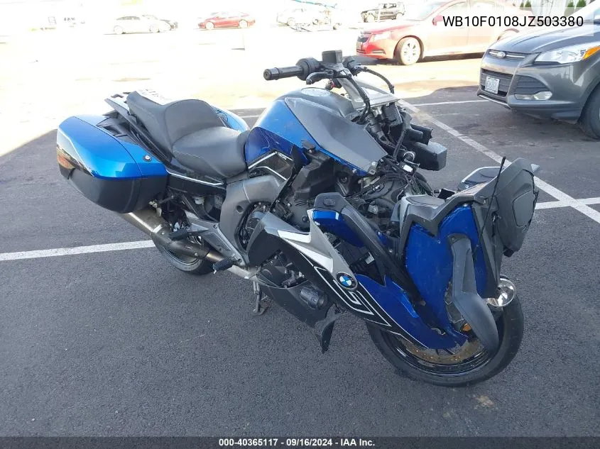 WB10F0108JZ503380 2018 BMW K1600 Gt