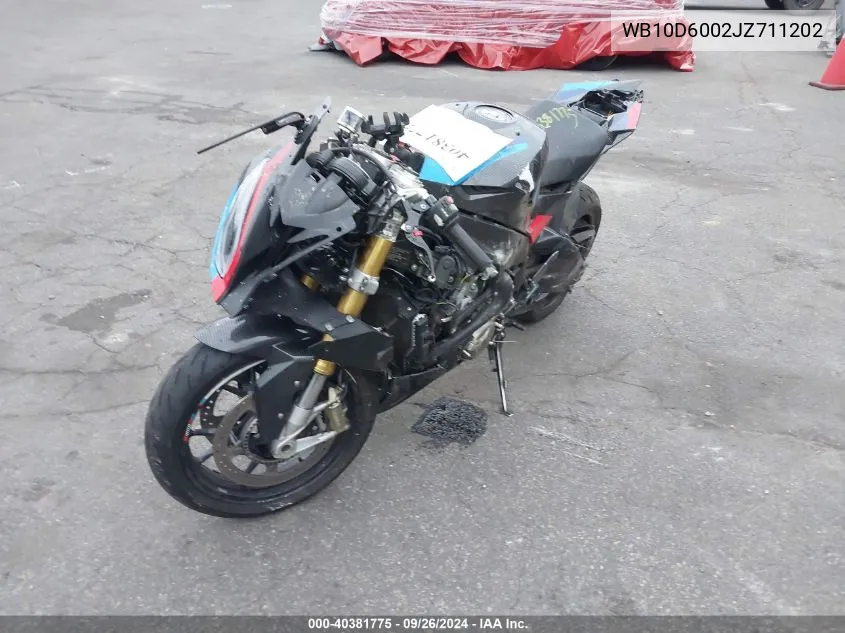 WB10D6002JZ711202 2018 BMW S 1000 Rr