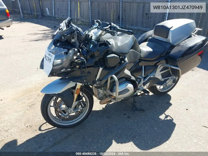 2018 BMW R1200 Rt VIN: WB10A1301JZ470949 Lot: 40498235