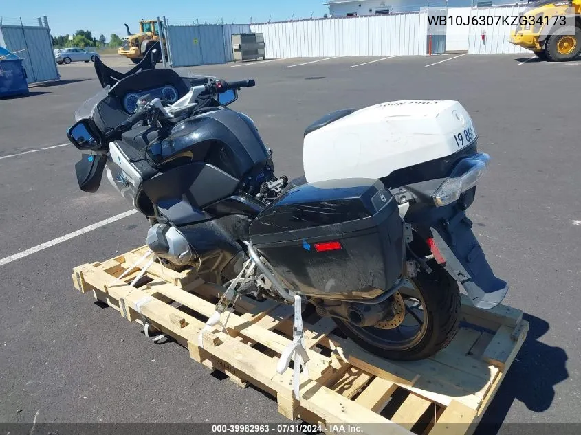 WB10J6307KZG34173 2019 BMW R 1250 Rt