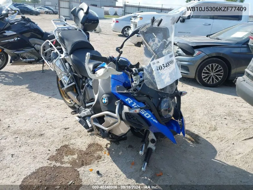 WB10J5306KZF77409 2019 BMW R 1250 Gs Adventure