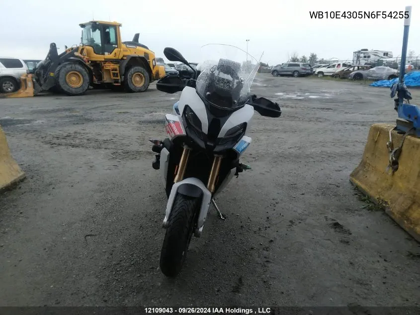 2022 BMW S 1000 Xr VIN: WB10E4305N6F54255 Lot: 12109043