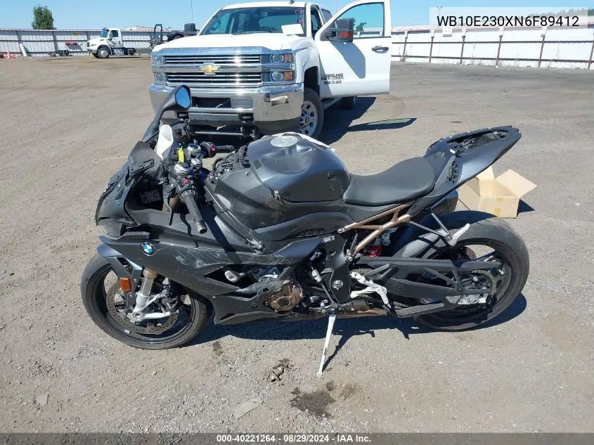 2022 BMW S 1000 Rr VIN: WB10E230XN6F89412 Lot: 40221264