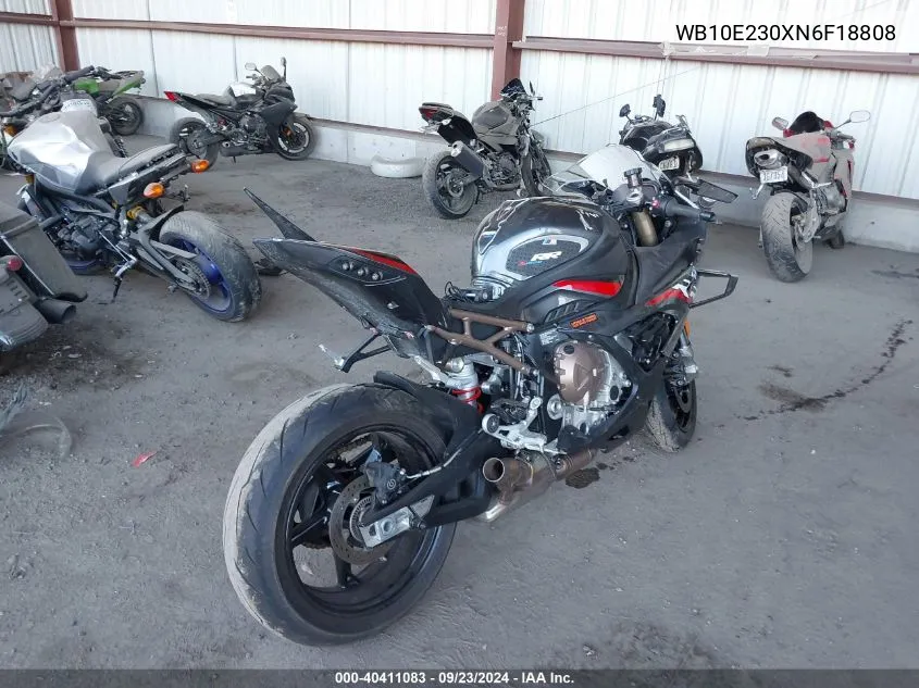 2022 BMW S 1000 Rr VIN: WB10E230XN6F18808 Lot: 40411083