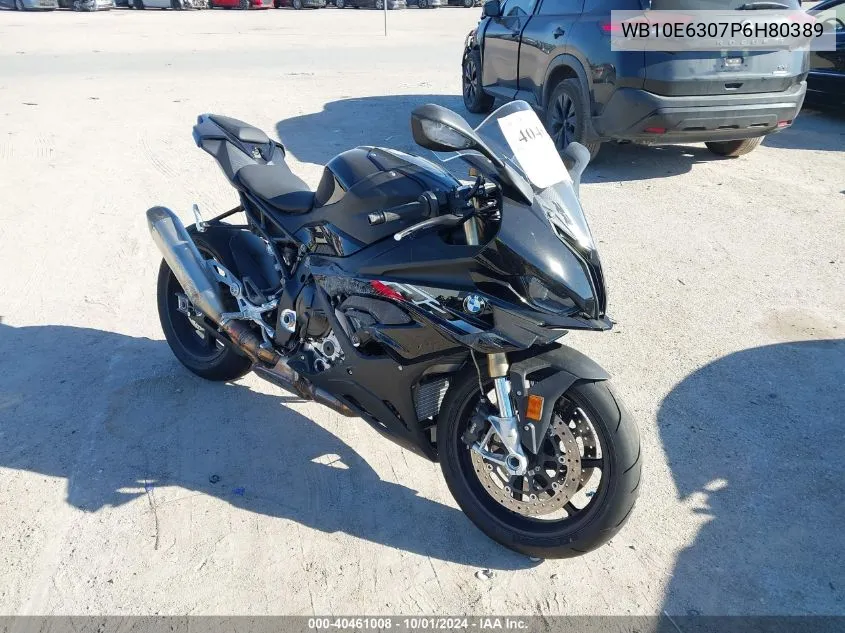 2023 BMW S 1000 Rr VIN: WB10E6307P6H80389 Lot: 40461008